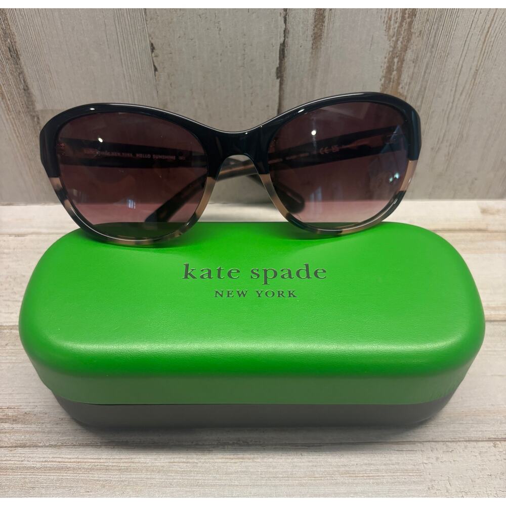 Kate Spade Hello Sunshine Tortoise Shell Sunglasses EUC
